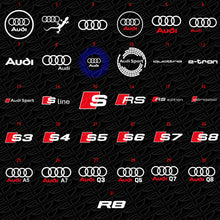 Load image into Gallery viewer, Audi LED Car Door Puddle Lights (Pair)