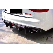 Load image into Gallery viewer, Audi A4/S4 KB Style Carbon Fiber Diffuser (With Led Brake Light) (2013-2016) | B8.5 - euroluxuryparts
