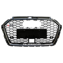 Load image into Gallery viewer, 2017-2021 Audi RS3 Honeycomb Plain Grille | 8V.5 A3, S3 - euroluxuryparts