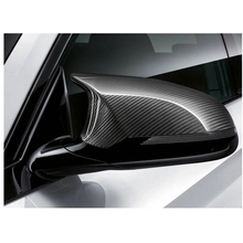 Load image into Gallery viewer, BMW M3/M4 Carbon Fiber Mirror Caps (2014-2021) | F80, F82, F83 - euroluxuryparts