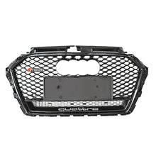 Load image into Gallery viewer, 2017-2021 Audi RS3 Honeycomb Quattro Grille | 8V.5 A3, S3 - euroluxuryparts