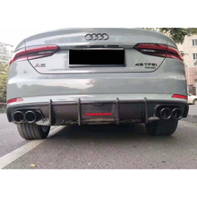 Load image into Gallery viewer, Audi A5/S5 Carbon Fiber Diffuser (With Led Brake Light) (2018-2020) | B9