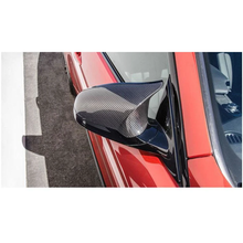Load image into Gallery viewer, BMW M3/M4 Carbon Fiber Mirror Caps (2014-2021) | F80, F82, F83 - euroluxuryparts
