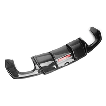 Load image into Gallery viewer, Audi A3/S3 KB Style Carbon Fiber Diffuser (With Led Brake Light) (2017-2021) | 8V.5