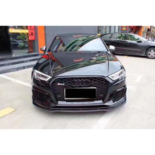 Load image into Gallery viewer, Audi A3/S3 RS Style Carbon Fiber Front Lip (2017-2021) | 8V.5