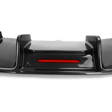 Load image into Gallery viewer, Audi A4/S4 KB Style Carbon Fiber Diffuser (With Led Brake Light) (2013-2016) | B8.5 - euroluxuryparts