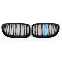 Load image into Gallery viewer, BMW M3 Dual Slats Gloss Black Grilles (2007-2013) | E90,E91,E92,E93 - euroluxuryparts