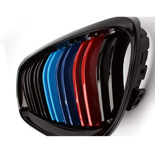 Load image into Gallery viewer, BMW M3 Dual Slats Gloss Black Grilles (2007-2013) | E90,E91,E92,E93 - euroluxuryparts