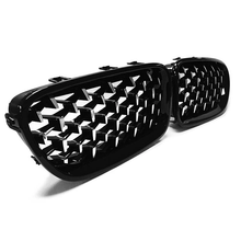 Load image into Gallery viewer, BMW 5-Series Diamond Kidney Grilles (2010-2016) | F10/F11 - euroluxuryparts