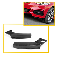 Load image into Gallery viewer, BMW 2-Series M Performance Style Carbon Fiber Front Splitters (2014-2020) | F22, F23 - euroluxuryparts