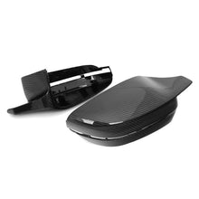 Load image into Gallery viewer, BMW 8-Series M-Style Carbon Fiber Mirror Caps (2019+) | G14, G15, G16