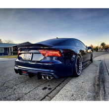 Load image into Gallery viewer, Audi A7/S7 KB Style Carbon Fiber Diffuser (LED Brake Light) (2016-2018) | C7.5