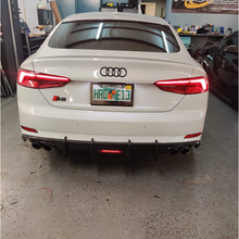 Load image into Gallery viewer, Audi A5/S5 Carbon Fiber Diffuser (With Led Brake Light) (2018-2020) | B9