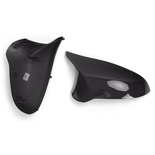Load image into Gallery viewer, BMW M3/M4 Dry Carbon Fiber Mirror Caps (2014-2021) | F80, F82, F83 - euroluxuryparts