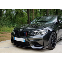 Load image into Gallery viewer, BMW M2 Performance Style Carbon Fiber Front Splitters (2016+) | F87 - euroluxuryparts