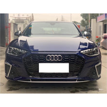 Load image into Gallery viewer, 2021+ Audi RS4 Honeycomb Plain Grille | B9.5 A4, S4