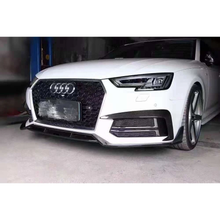 Load image into Gallery viewer, Audi A4/S4 Carbon Fiber Bumper Splitters (2017-2018) | B9
