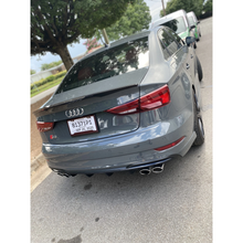 Load image into Gallery viewer, Audi A3/S3/RS3 M4 Style Carbon Fiber Spoiler (2017-2021) | 8V.5