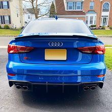 Load image into Gallery viewer, Audi A3/S3 KB Style Carbon Fiber Diffuser (2017-2021) | 8V.5
