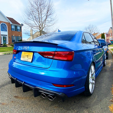 Load image into Gallery viewer, Audi A3/S3 KB Style Carbon Fiber Diffuser (2017-2021) | 8V.5
