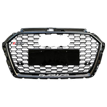 Load image into Gallery viewer, 2017-2021 Audi RS3 Honeycomb Plain Grille | 8V.5 A3, S3 - euroluxuryparts
