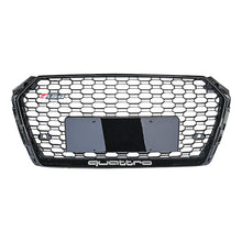 Load image into Gallery viewer, 2017-2020 Audi RS4 Honeycomb Plain Grille | B9 A4, S4 - euroluxuryparts
