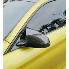 Load image into Gallery viewer, BMW M3/M4 Carbon Fiber Mirror Caps (2014-2021) | F80, F82, F83 - euroluxuryparts
