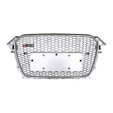 2013-2016 Audi RS4 Honeycomb Plain Grille | B8.5 A4, S4 - euroluxuryparts