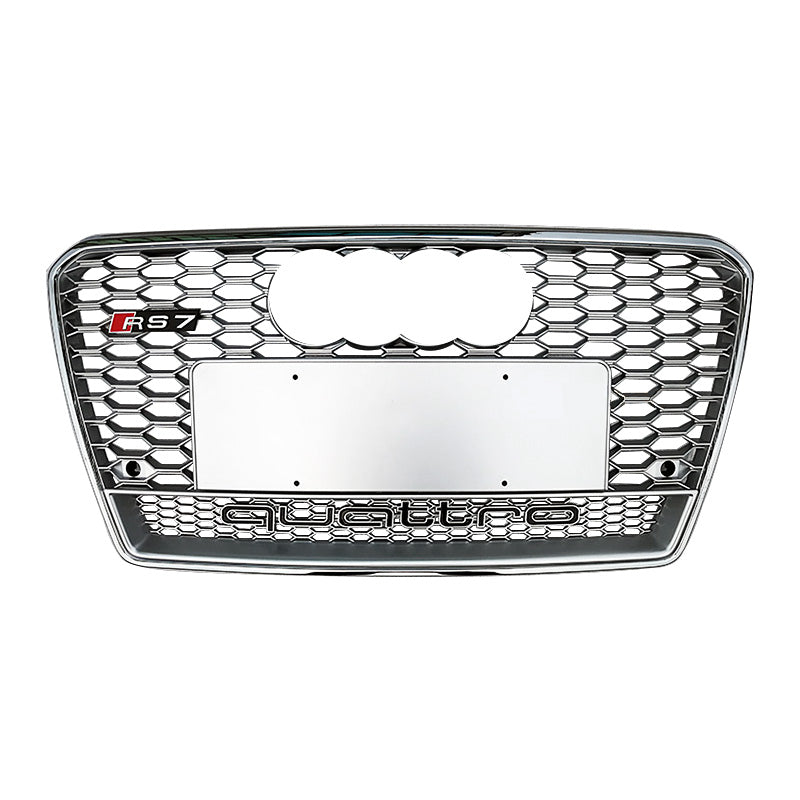 2012-2015 Audi RS7 Honeycomb Grille Quattro | C7 A7, S7 - euroluxuryparts