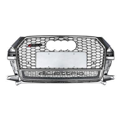 2015-2018 Audi RSQ3 Honeycomb Quattro Grille | 8U.5 Q3, SQ3 - euroluxuryparts