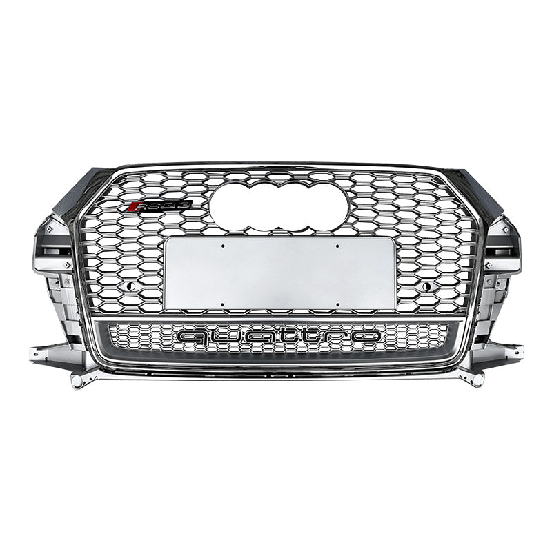 2015-2018 Audi RSQ3 Honeycomb Quattro Grille | 8U.5 Q3, SQ3 - euroluxuryparts