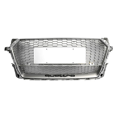 2016-2019 Audi TTRS Honeycomb Quattro Grille | 8S TT, TTS - euroluxuryparts