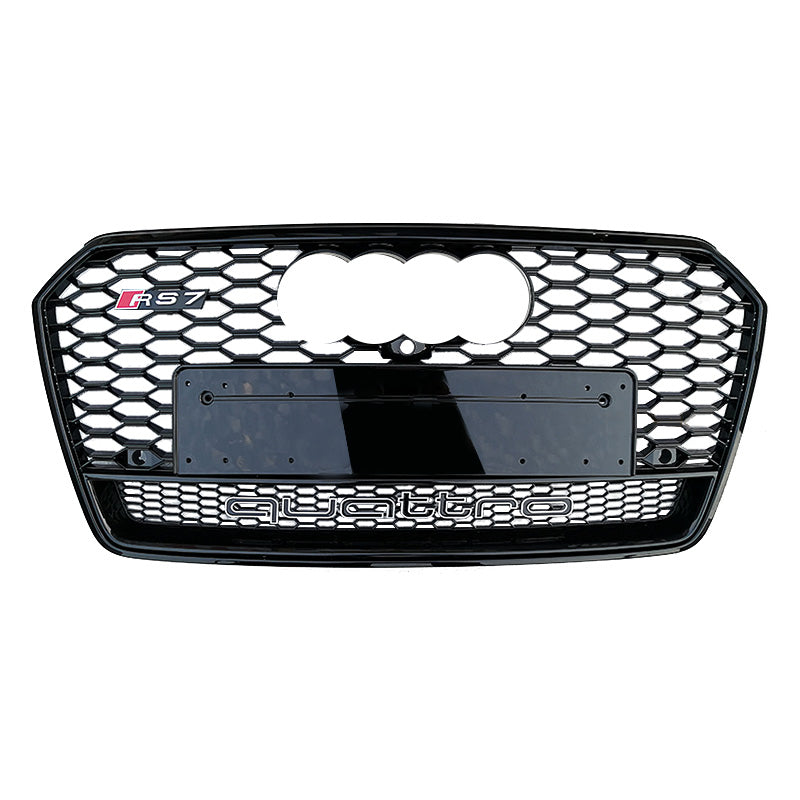 2016-2018 Audi RS7 Honeycomb Grille Quattro | C7.5 A7, S7 - euroluxuryparts