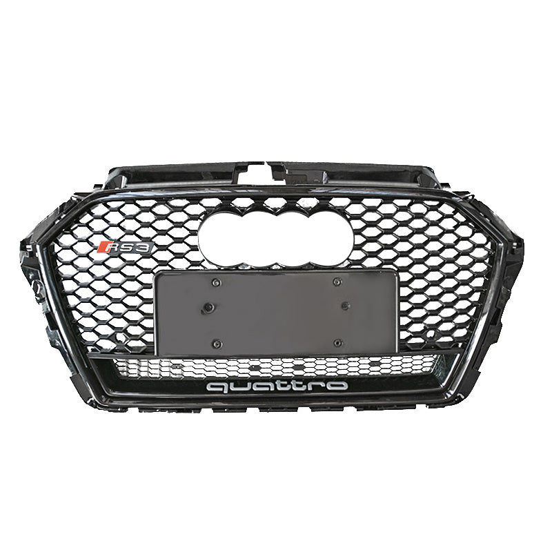 2017-2021 Audi RS3 Honeycomb Quattro Grille | 8V.5 A3, S3 - euroluxuryparts