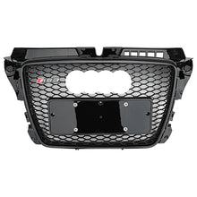 Load image into Gallery viewer, 2009-2013 Audi RS3 Honeycomb Plain Grille | 8P.5 A3, S3 - euroluxuryparts
