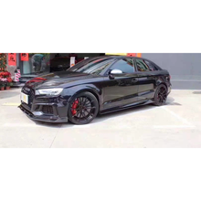 Load image into Gallery viewer, Audi A3/S3 RS Style Carbon Fiber Front Lip (2017-2021) | 8V.5
