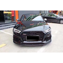 Load image into Gallery viewer, Audi A3/S3 RS Style Carbon Fiber Front Lip (2017-2021) | 8V.5
