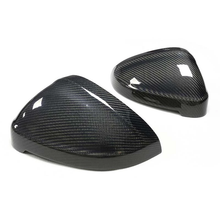 Load image into Gallery viewer, Audi A4/S4/RS4 Carbon Fiber Mirror Caps (2017-2021) | B9, B9.5
