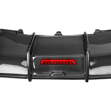 Load image into Gallery viewer, Audi A4/S4 KB Style Carbon Fiber Diffuser (LED Brake Light) (2009-2012) | B8 - euroluxuryparts
