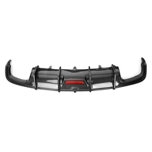 Load image into Gallery viewer, Audi A6/S6 KB Style Carbon Fiber Diffuser (With Led Brake Light) (2019+) | C8
