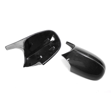 Load image into Gallery viewer, BMW 3-Series M3 Style Carbon Fiber Mirror Caps (2006-2008) | Pre-Facelift | E90,E91,E92,E93 - euroluxuryparts
