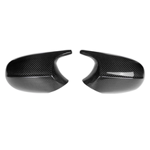 Load image into Gallery viewer, BMW 3-Series M3 Style Carbon Fiber Mirror Caps (2006-2008) | Pre-Facelift | E90,E91,E92,E93 - euroluxuryparts
