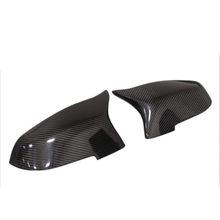 Load image into Gallery viewer, BMW 3-Series/4-Series M Style Carbon Fiber Mirrors Caps (2012-2020) | F30, F31, F32, F33 - euroluxuryparts
