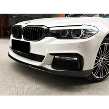 Load image into Gallery viewer, BMW 5-Series M Performance Style Carbon Fiber Front Lip (2017+) | G30 - euroluxuryparts
