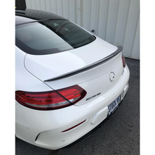 Load image into Gallery viewer, Mercedes-Benz C-Class AMG Style Carbon Fiber Spoiler (2015+) | W204 - euroluxuryparts
