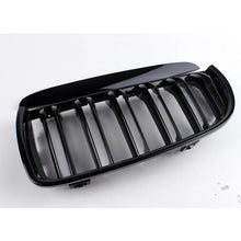 Load image into Gallery viewer, BMW 3-Series Dual Slats Gloss Black Grilles (2005-2008) | Pre-Facelift | E90,E91,E92,E93 - euroluxuryparts
