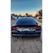 Load image into Gallery viewer, Audi A7/S7 KB Style Carbon Fiber Diffuser (LED Brake Light) (2016-2018) | C7.5
