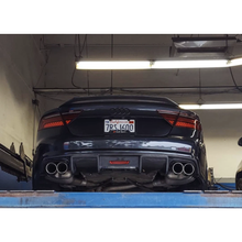 Load image into Gallery viewer, Audi A7/S7 KB Style Carbon Fiber Diffuser (LED Brake Light) (2016-2018) | C7.5
