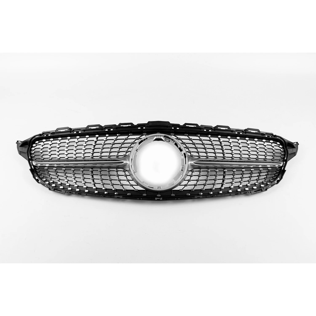 Mercedes-Benz C-Class Diamond Style Front Grille (2015+) | W205 - euroluxuryparts