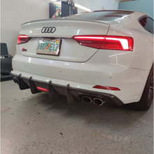 Load image into Gallery viewer, Audi A5/S5 Carbon Fiber Diffuser (With Led Brake Light) (2018-2020) | B9
